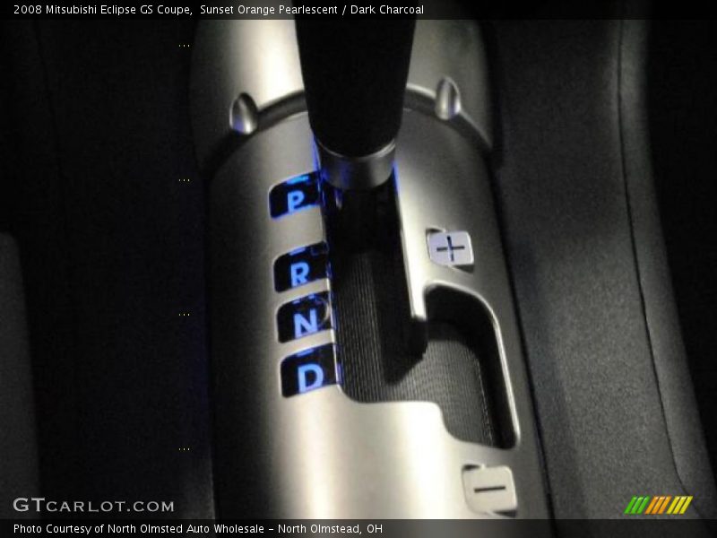 Sunset Orange Pearlescent / Dark Charcoal 2008 Mitsubishi Eclipse GS Coupe