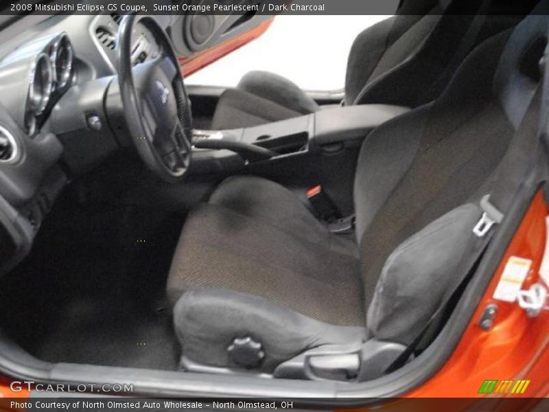 Sunset Orange Pearlescent / Dark Charcoal 2008 Mitsubishi Eclipse GS Coupe