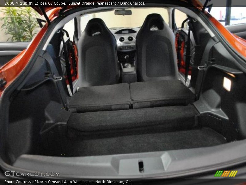 Sunset Orange Pearlescent / Dark Charcoal 2008 Mitsubishi Eclipse GS Coupe