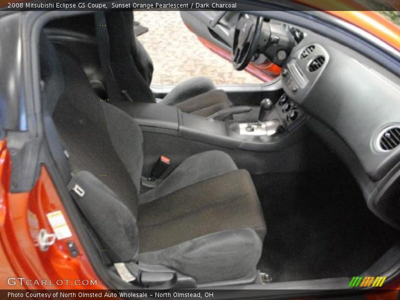 Sunset Orange Pearlescent / Dark Charcoal 2008 Mitsubishi Eclipse GS Coupe