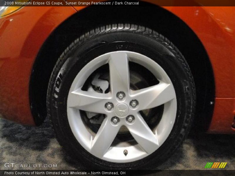 Sunset Orange Pearlescent / Dark Charcoal 2008 Mitsubishi Eclipse GS Coupe