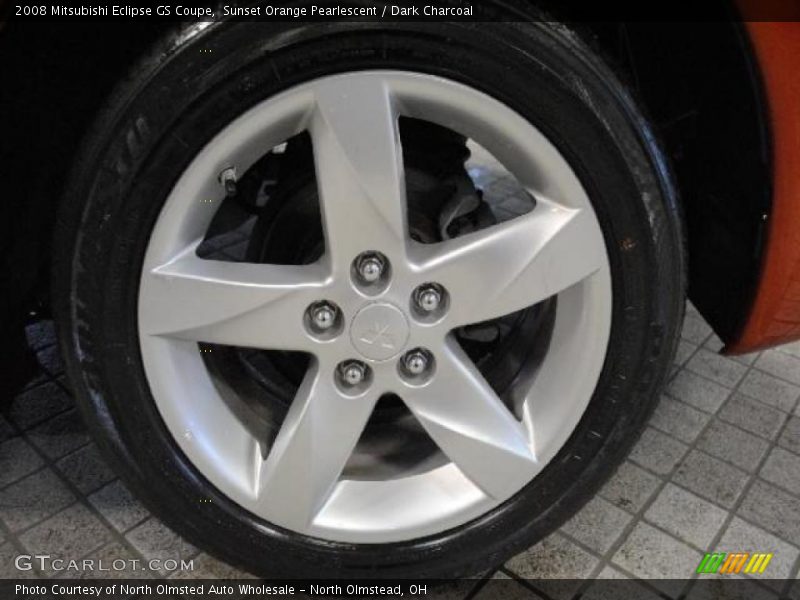 Sunset Orange Pearlescent / Dark Charcoal 2008 Mitsubishi Eclipse GS Coupe