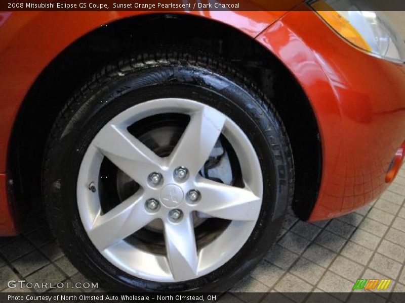 Sunset Orange Pearlescent / Dark Charcoal 2008 Mitsubishi Eclipse GS Coupe