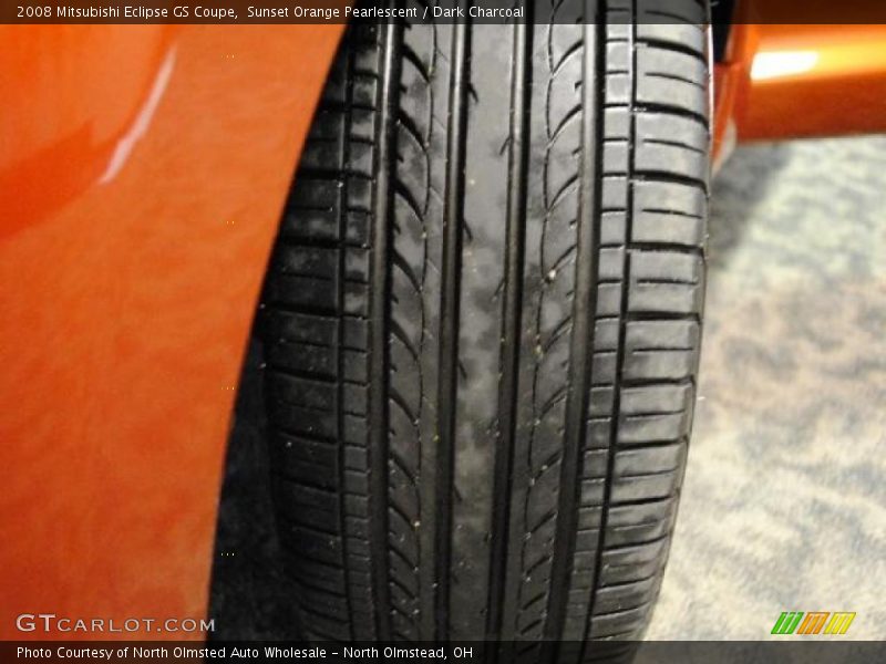 Sunset Orange Pearlescent / Dark Charcoal 2008 Mitsubishi Eclipse GS Coupe