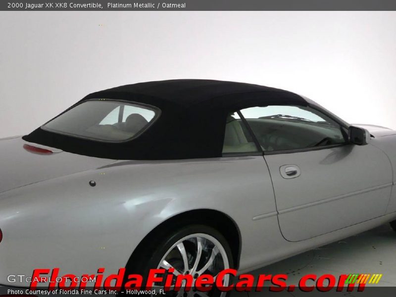 Platinum Metallic / Oatmeal 2000 Jaguar XK XK8 Convertible