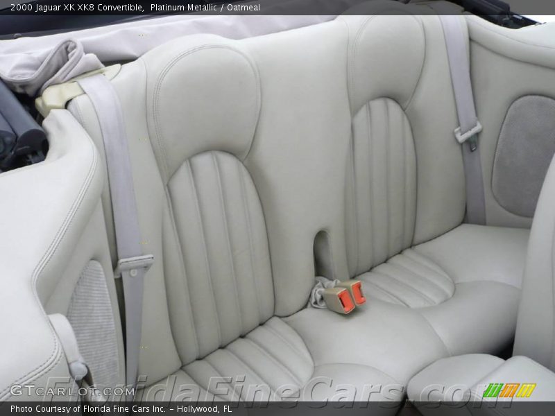 Platinum Metallic / Oatmeal 2000 Jaguar XK XK8 Convertible