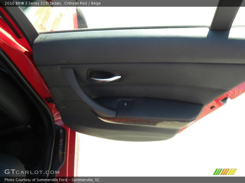 Crimson Red / Beige 2010 BMW 3 Series 328i Sedan