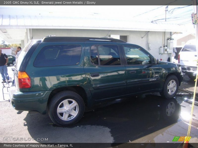 Emerald Jewel Green Metallic / Ebony 2005 GMC Envoy XL SLE