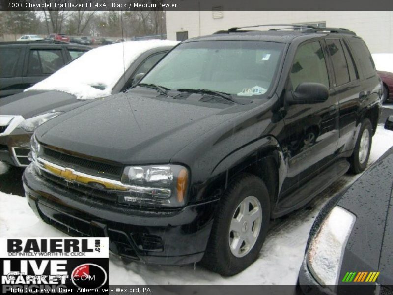 Black / Medium Pewter 2003 Chevrolet TrailBlazer LT 4x4