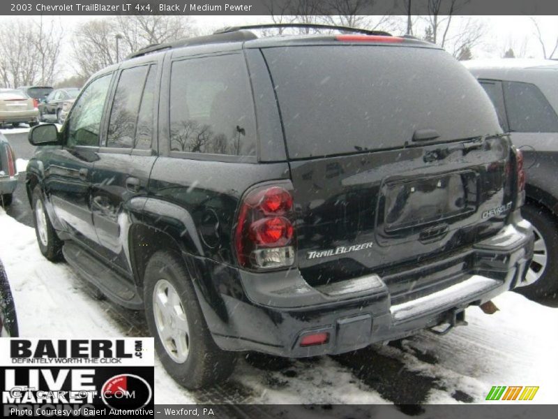 Black / Medium Pewter 2003 Chevrolet TrailBlazer LT 4x4