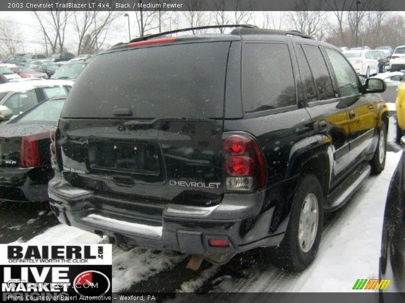 Black / Medium Pewter 2003 Chevrolet TrailBlazer LT 4x4