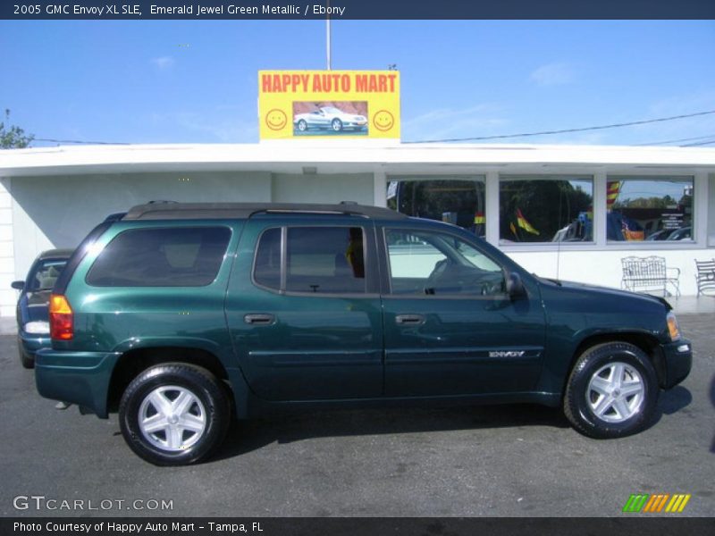 Emerald Jewel Green Metallic / Ebony 2005 GMC Envoy XL SLE
