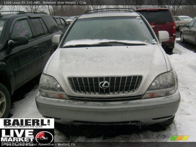 Millenium Silver Metallic / Gray 1999 Lexus RX 300 AWD