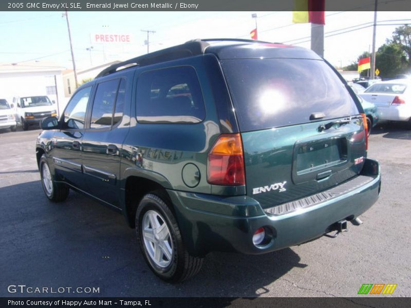 Emerald Jewel Green Metallic / Ebony 2005 GMC Envoy XL SLE
