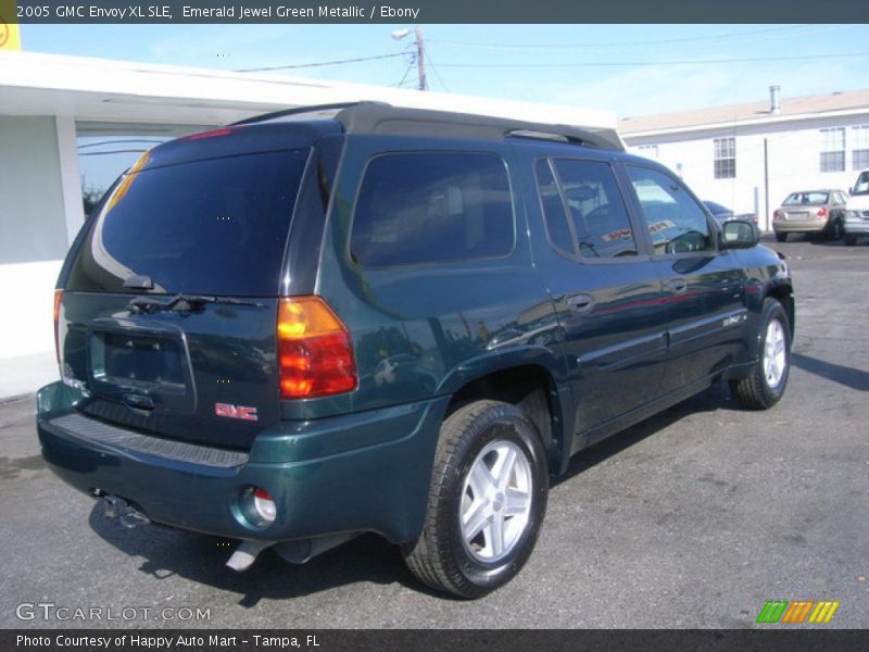 Emerald Jewel Green Metallic / Ebony 2005 GMC Envoy XL SLE