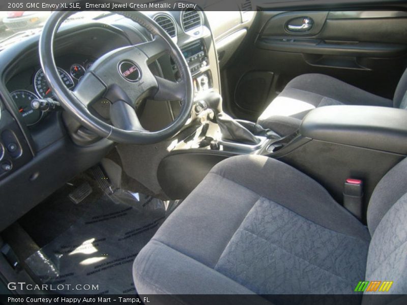 Emerald Jewel Green Metallic / Ebony 2005 GMC Envoy XL SLE