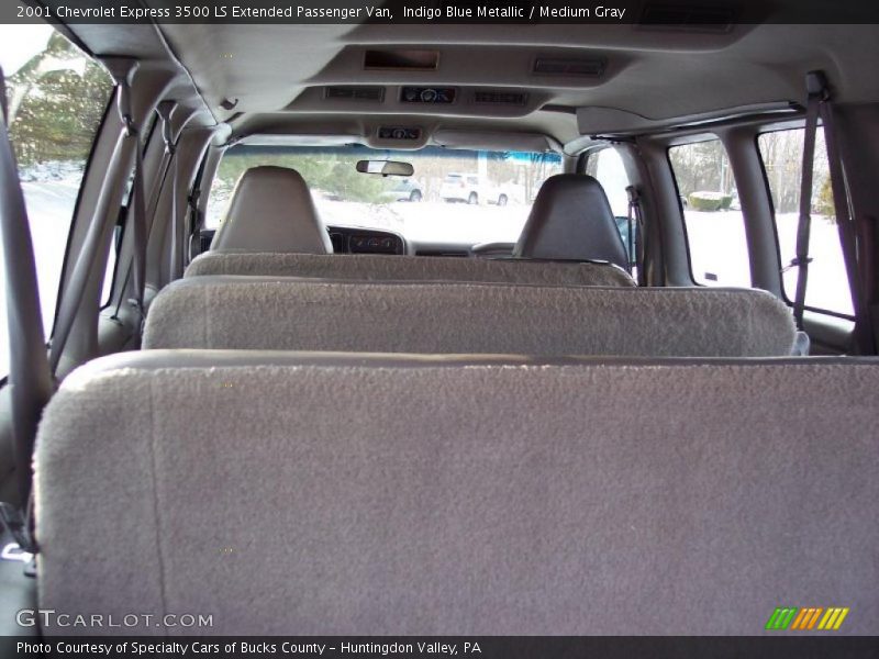  2001 Express 3500 LS Extended Passenger Van Medium Gray Interior