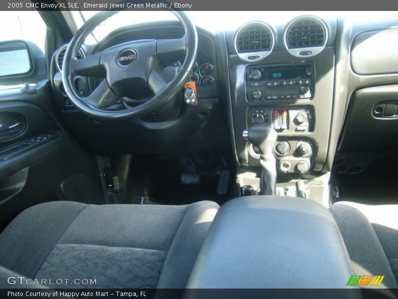 Emerald Jewel Green Metallic / Ebony 2005 GMC Envoy XL SLE
