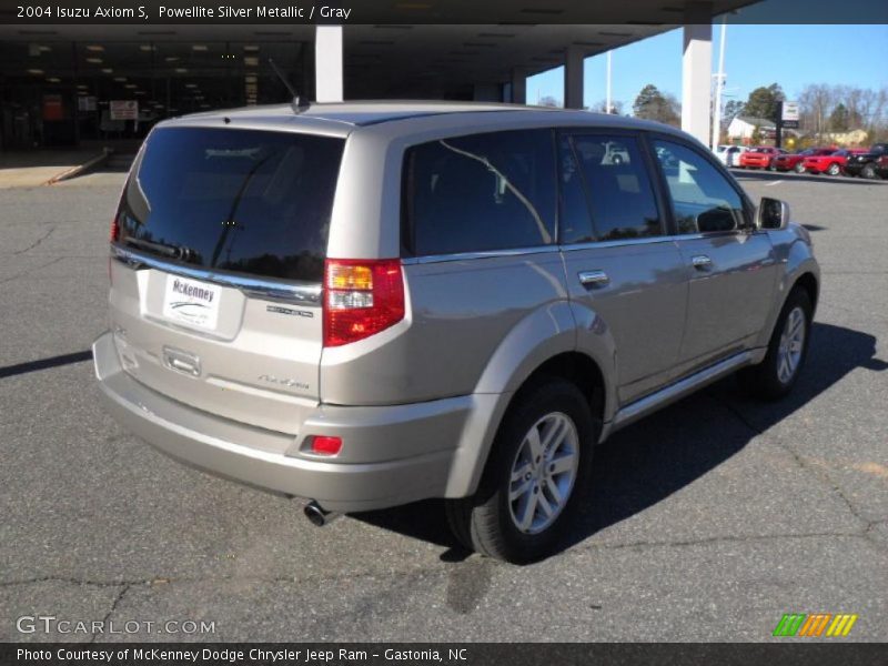 Powellite Silver Metallic / Gray 2004 Isuzu Axiom S