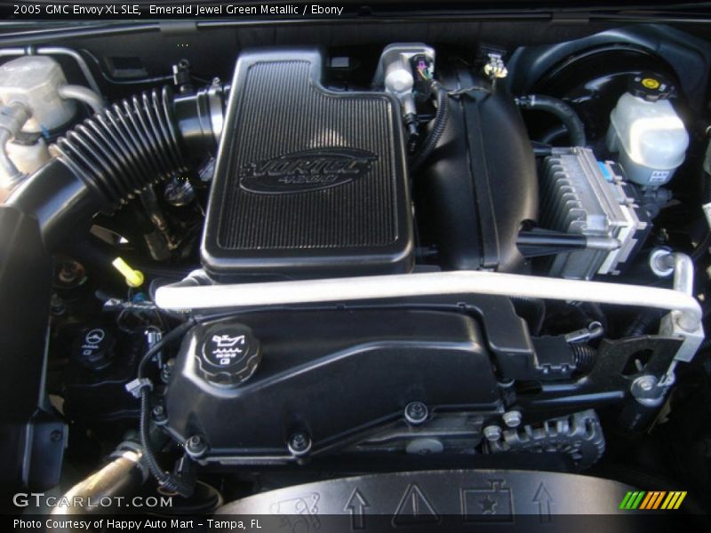 Emerald Jewel Green Metallic / Ebony 2005 GMC Envoy XL SLE