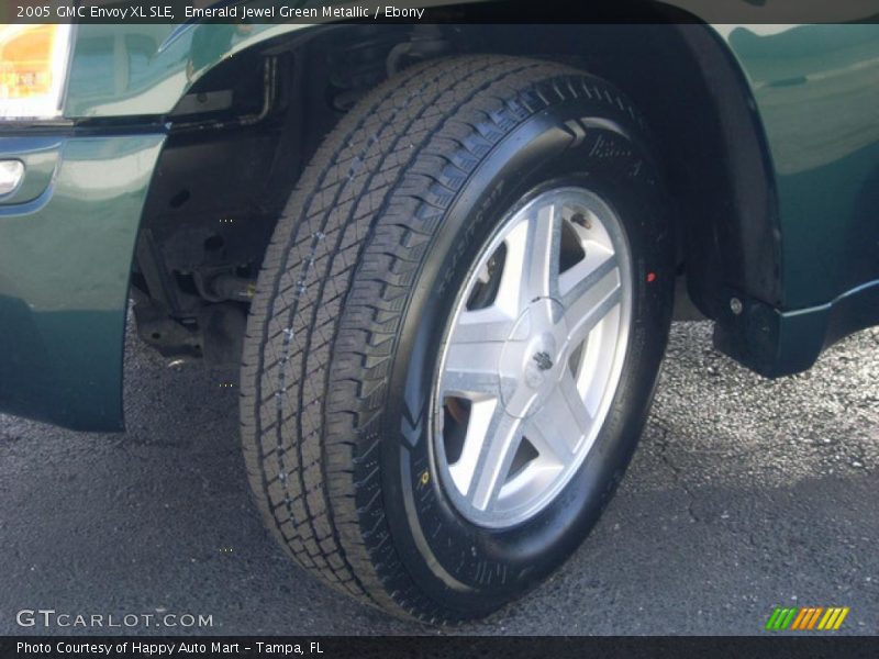 Emerald Jewel Green Metallic / Ebony 2005 GMC Envoy XL SLE