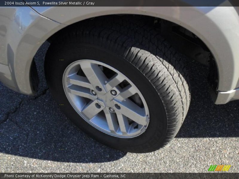 Powellite Silver Metallic / Gray 2004 Isuzu Axiom S