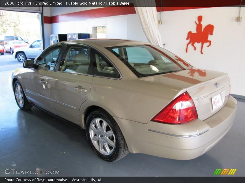 Pueblo Gold Metallic / Pebble Beige 2006 Ford Five Hundred Limited