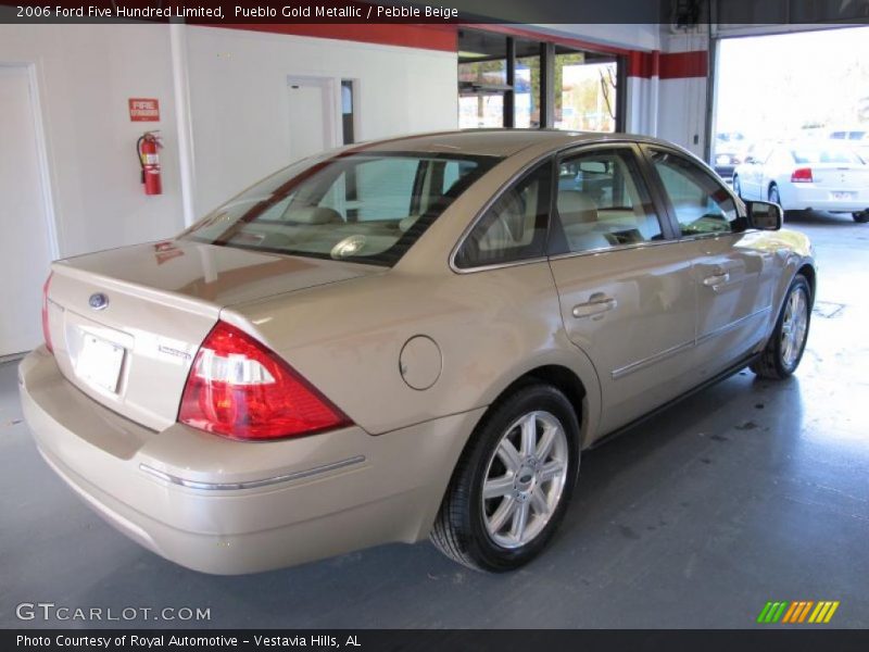 Pueblo Gold Metallic / Pebble Beige 2006 Ford Five Hundred Limited