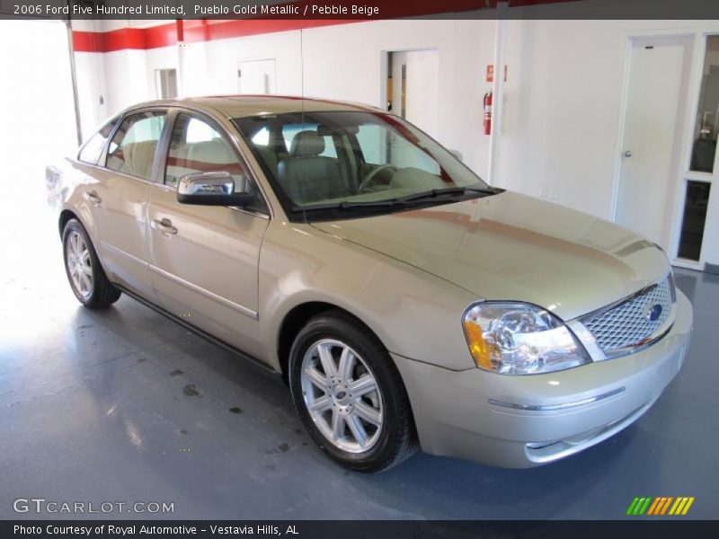 Pueblo Gold Metallic / Pebble Beige 2006 Ford Five Hundred Limited