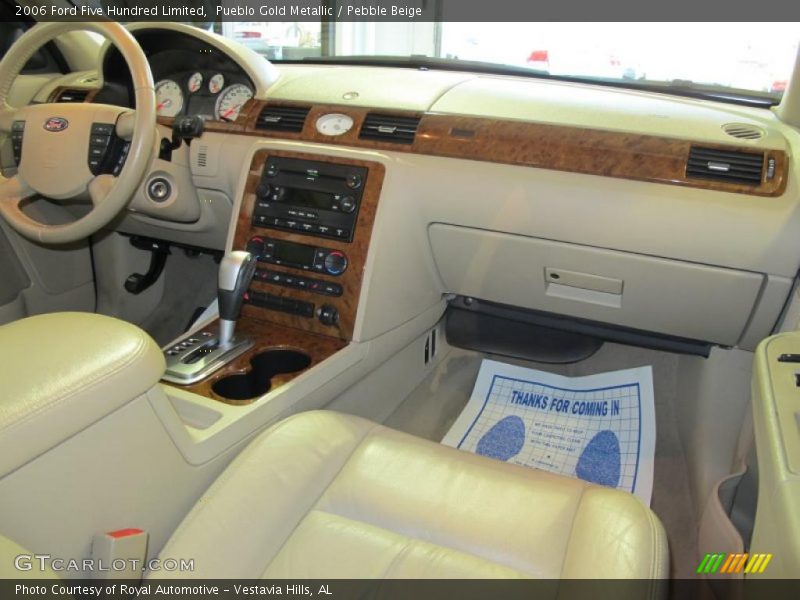 Pueblo Gold Metallic / Pebble Beige 2006 Ford Five Hundred Limited