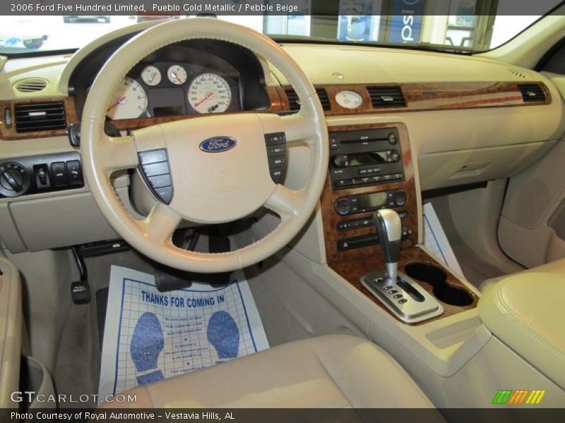 Pueblo Gold Metallic / Pebble Beige 2006 Ford Five Hundred Limited