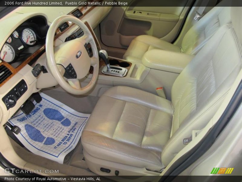 Pueblo Gold Metallic / Pebble Beige 2006 Ford Five Hundred Limited