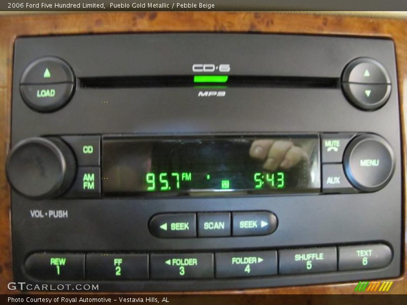 Pueblo Gold Metallic / Pebble Beige 2006 Ford Five Hundred Limited