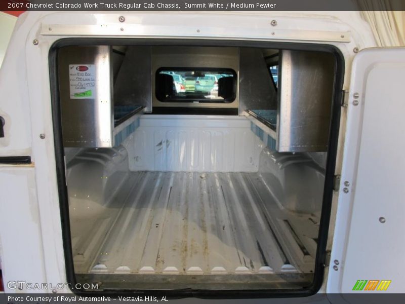 Summit White / Medium Pewter 2007 Chevrolet Colorado Work Truck Regular Cab Chassis
