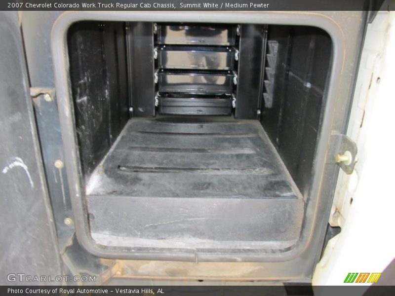 Summit White / Medium Pewter 2007 Chevrolet Colorado Work Truck Regular Cab Chassis