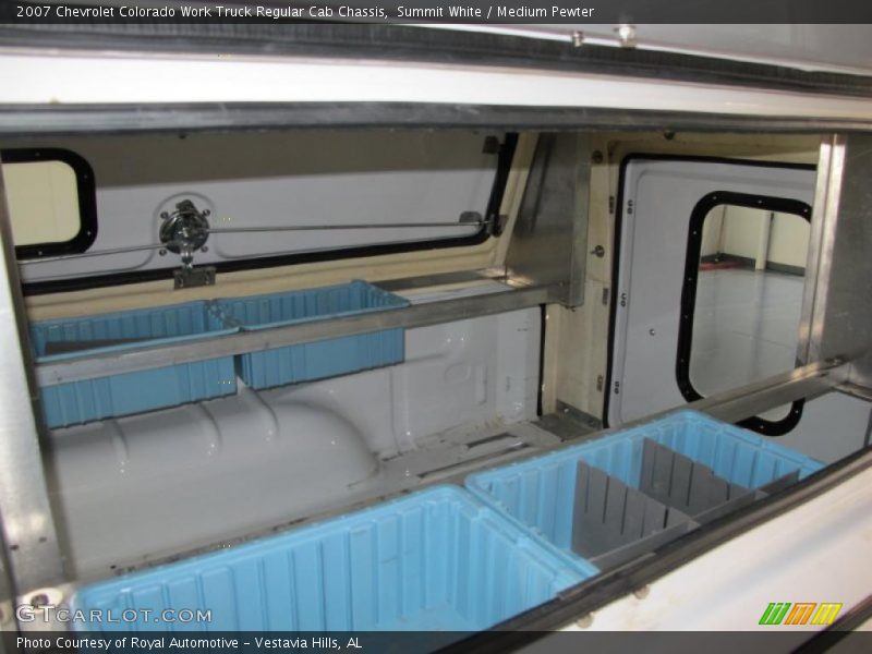 Summit White / Medium Pewter 2007 Chevrolet Colorado Work Truck Regular Cab Chassis