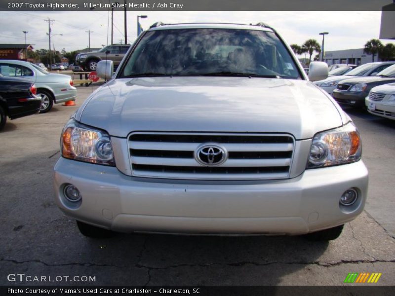 Millenium Silver Metallic / Ash Gray 2007 Toyota Highlander