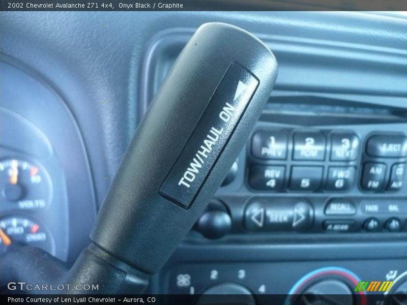 Onyx Black / Graphite 2002 Chevrolet Avalanche Z71 4x4