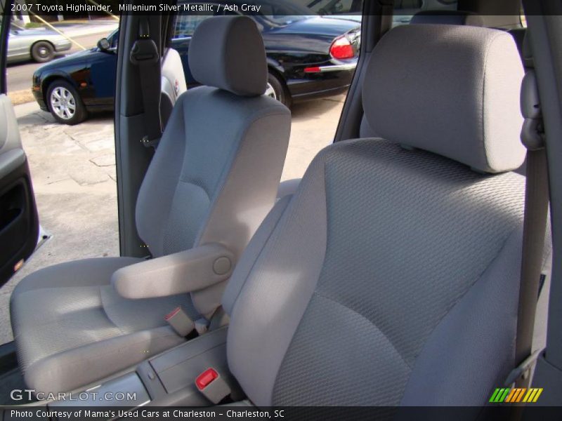 Millenium Silver Metallic / Ash Gray 2007 Toyota Highlander