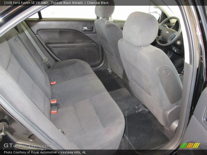 Tuxedo Black Metallic / Charcoal Black 2008 Ford Fusion SE V6 AWD