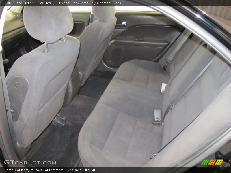  2008 Fusion SE V6 AWD Charcoal Black Interior
