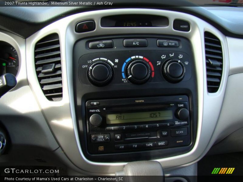 Millenium Silver Metallic / Ash Gray 2007 Toyota Highlander