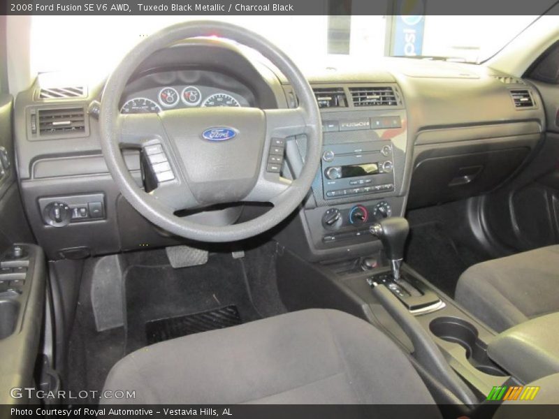 Charcoal Black Interior - 2008 Fusion SE V6 AWD 