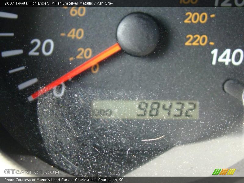 Millenium Silver Metallic / Ash Gray 2007 Toyota Highlander
