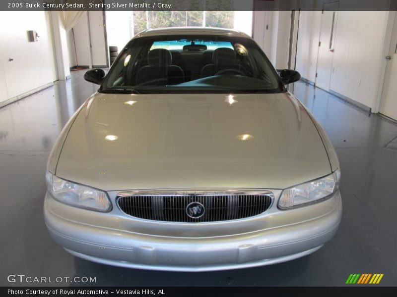 Sterling Silver Metallic / Gray 2005 Buick Century Sedan