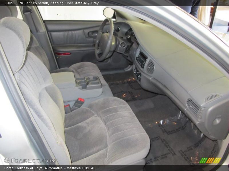 Sterling Silver Metallic / Gray 2005 Buick Century Sedan