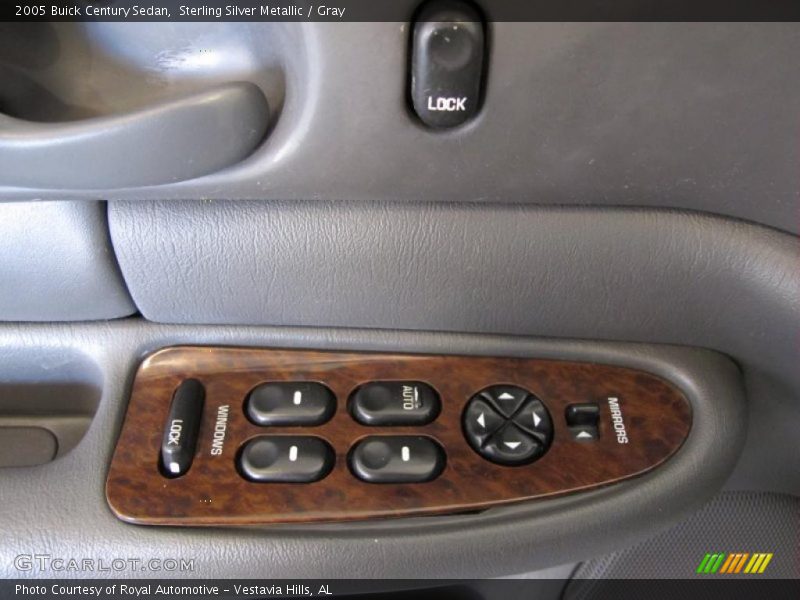 Sterling Silver Metallic / Gray 2005 Buick Century Sedan