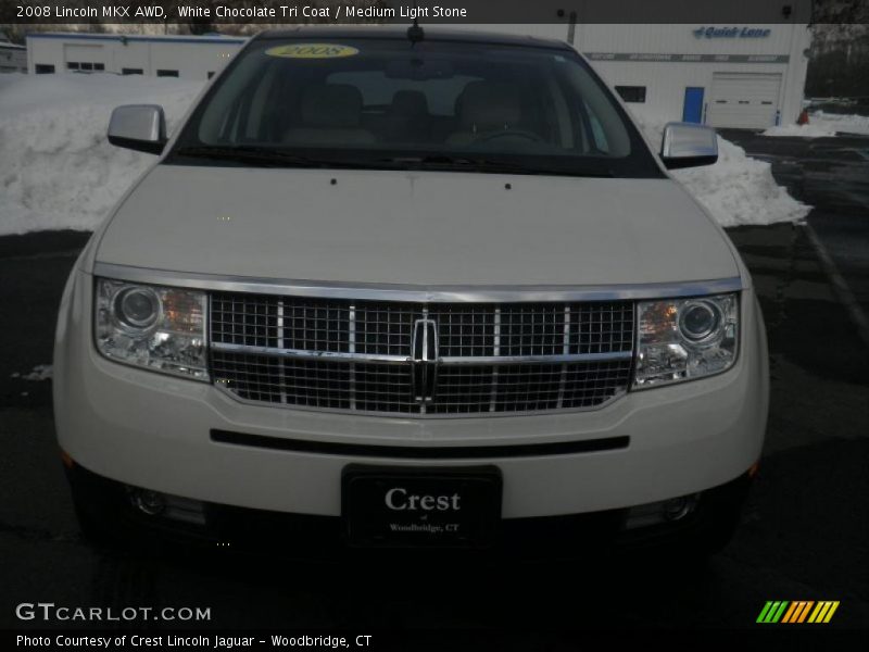 White Chocolate Tri Coat / Medium Light Stone 2008 Lincoln MKX AWD