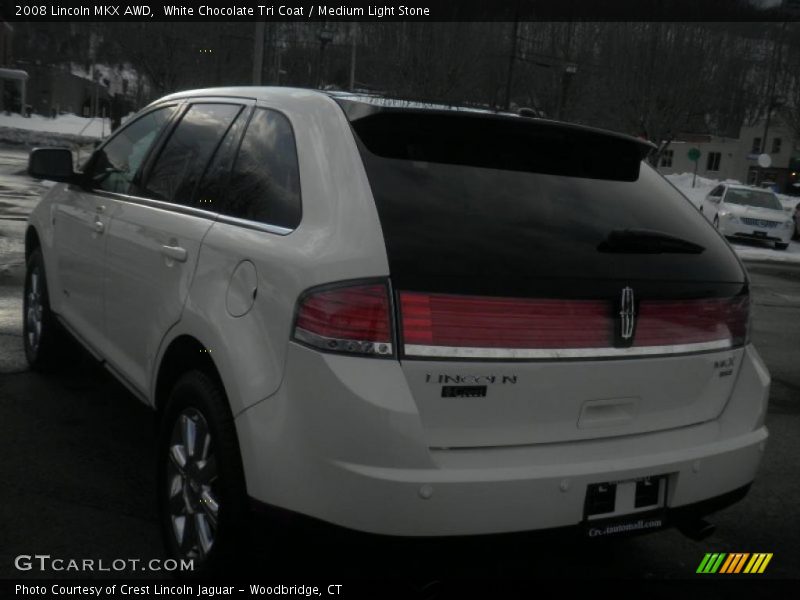 White Chocolate Tri Coat / Medium Light Stone 2008 Lincoln MKX AWD