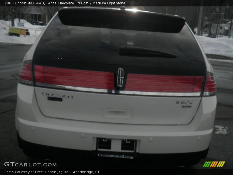 White Chocolate Tri Coat / Medium Light Stone 2008 Lincoln MKX AWD